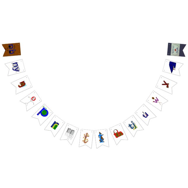 Alphabet(Yolŋu Matha-Djambarrpuyŋu)Nh-' (part 2/2) Bunting (All)