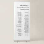 Alphabetical 80 Guest Classic Seating Chart