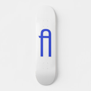 alphabetical A Skateboard