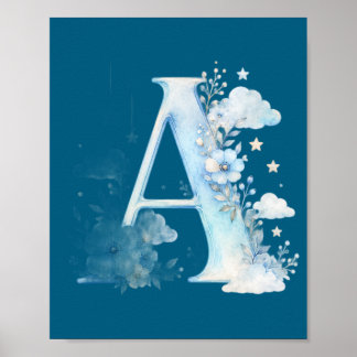 Alphabetical Nursery Poster