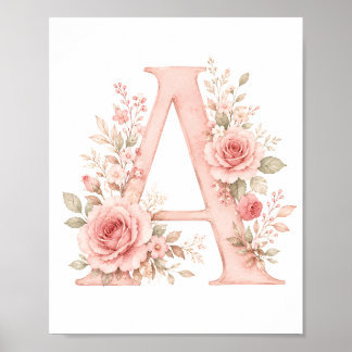Alphabetical Print, Standard Semi-Gloss Poster