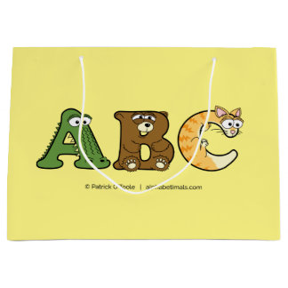 Alphabetimals Personalised Gift Bag