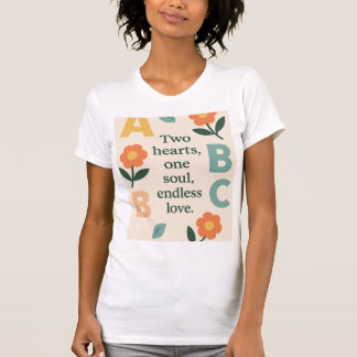 Alphabets AI art  T-Shirt