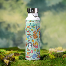 Alphaland Kids Personalised Water Bottles Large