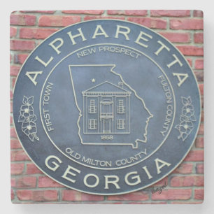 Alpharetta, Georgia, Marble Coasters