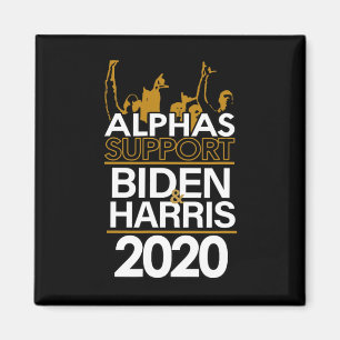 Alphas Support Biden And Harris 2020 Presidential Magnet