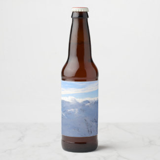 Alphine Mountain Beer Bottle Label