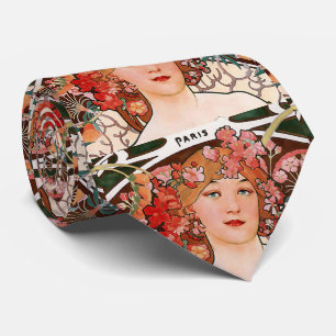 Alphons Mucha ,"Reverie" Tie