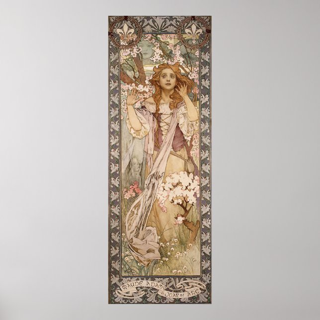 Alphons Mucha Surprise In Forest Poster (Front)