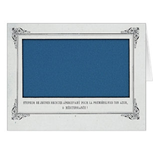 Alphonse Allais, April Fools, Blue, Abstract Art