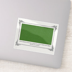 Alphonse Allais, April Fools, Green, Abstract Art