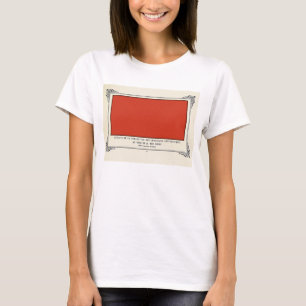 Alphonse Allais, April Fools, Red, Abstract Art T-Shirt