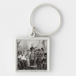 Alphonse de Lamartine at the Town Hall Key Ring