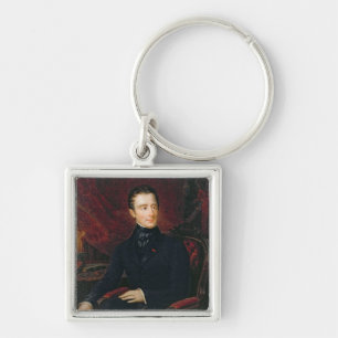 Alphonse de Lamartine Key Ring