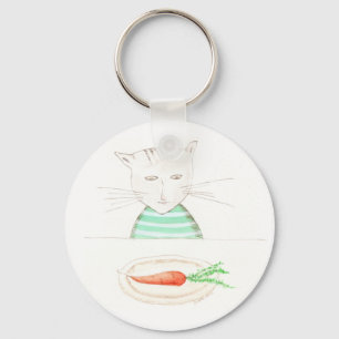 Alphonse le Chat Key Ring