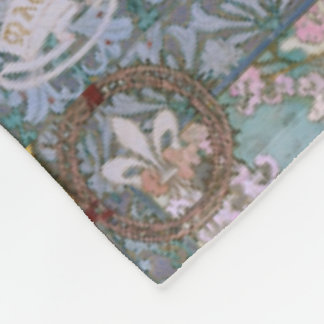 Alphonse Maria Mucha – Art Nouveau Fleece Blanket