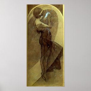 ALPHONSE MARIA MUCHA-NORTH STAR-PRINT POSTER