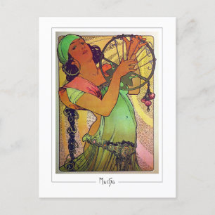 Alphonse Mucha #108 - Fine Art Postcard