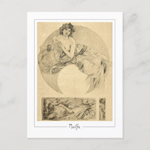 Alphonse Mucha #111 - Fine Art Postcard