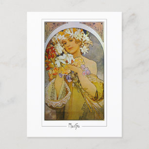 Alphonse Mucha #142 - Fine Art Postcard