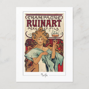 Alphonse Mucha #155 - Fine Art Postcard