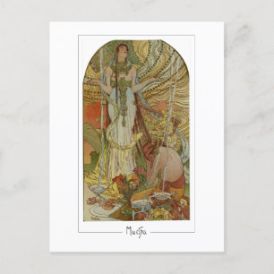 Alphonse Mucha #169 - Fine Art Postcard