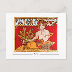 Alphonse Mucha #186 - Fine Art Postcard