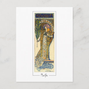 Alphonse Mucha #198 - Fine Art Postcard