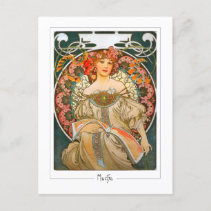 Alphonse Mucha #214 - Fine Art Postcard