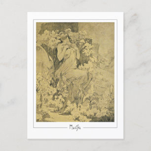 Alphonse Mucha #285 - Fine Art Postcard