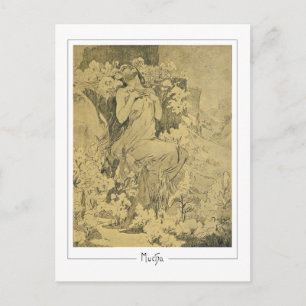 Alphonse Mucha #285 - Fine Art Postcard