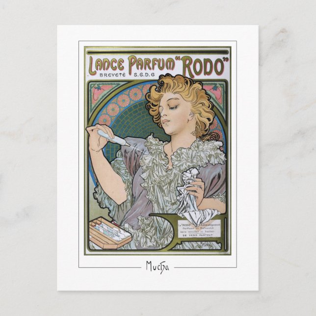 Alphonse Mucha #2 - Fine Art Postcard (Front)