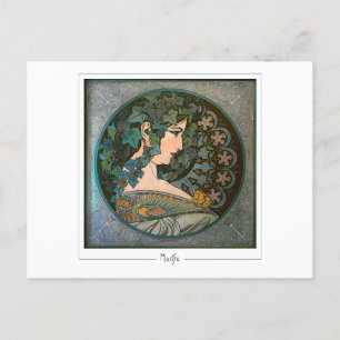 Alphonse Mucha #370 - Fine Art Postcard