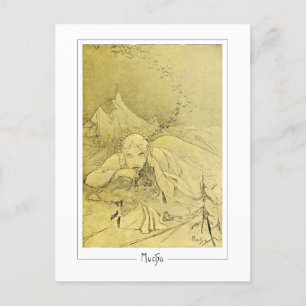 Alphonse Mucha #372 - Fine Art Postcard
