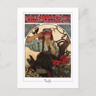 Alphonse Mucha #374 - Fine Art Postcard