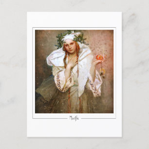 Alphonse Mucha #381 - Fine Art Postcard