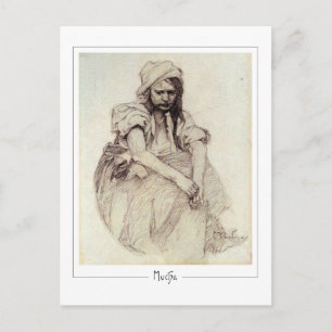 Alphonse Mucha #384 - Fine Art Postcard