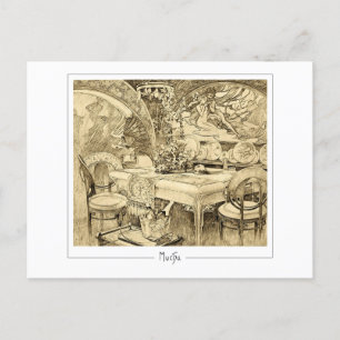 Alphonse Mucha #6 - Fine Art Postcard