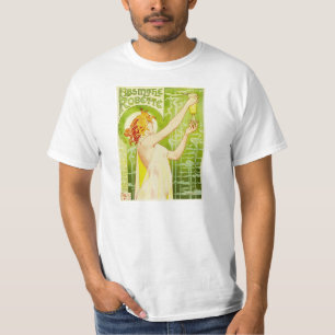Alphonse Mucha Absinthe Robette T-shirt