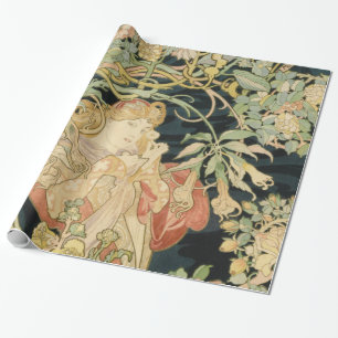Alphonse Mucha - Alphonse Wrapping Paper