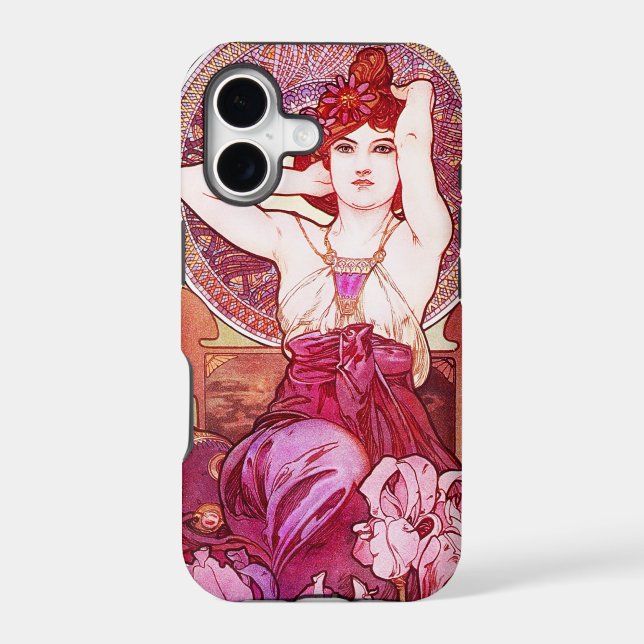 Alphonse Mucha Amethyst iPhone 5 Case (Back)