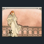 Alphonse Mucha Art Deco Poster<br><div class="desc">Alphonse Mucha Art Deco</div>