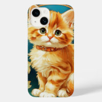 Alphonse Mucha Art Nouveau Cat