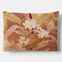 Alphonse Mucha Art Nouveau Floral Detail