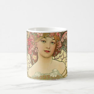 Alphonse Mucha – Art Nouveau Master Coffee Mug