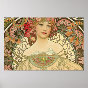 Alphonse Mucha – Art Nouveau Master Poster