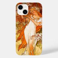 Alphonse Mucha Art Nouveau Spring