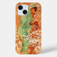 Alphonse Mucha Art Nouveau Winter