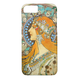 Alphonse Mucha Art Nouveau Zodiac iPhone 8/7 Case