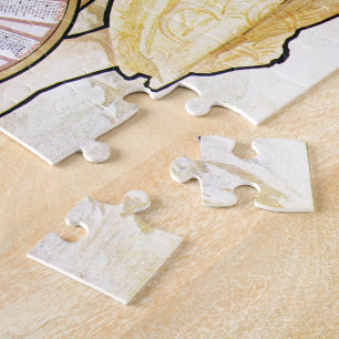 Alphonse Mucha Biscuits Lefevre-Utile Jigsaw Puzzle